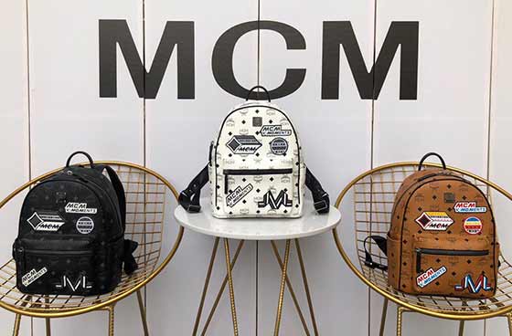 MCM新品Victory Patch Stark 雙肩背包