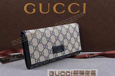 gucci 190334 藍(lán)PVC藍(lán)皮 古馳pvc錢包