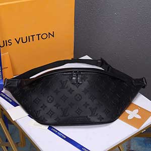 LV Damier Cobalt小牛皮腰包 Discovery收納包 M44338