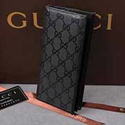 gucci 245887 黑光膠 古馳pvc錢包