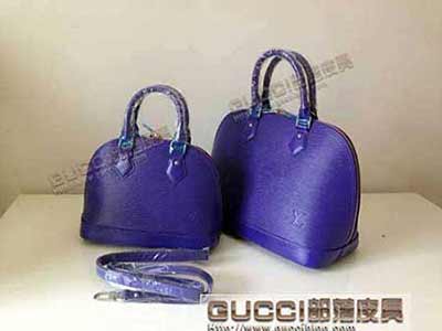 M91606電光藍(lán) LV熱款經(jīng)典<a href=/tag/bag/nvbao.html target=_blank class=infotextkey>女士包包</a>新款奢華時(shí)尚貝殼包_LV貝殼包