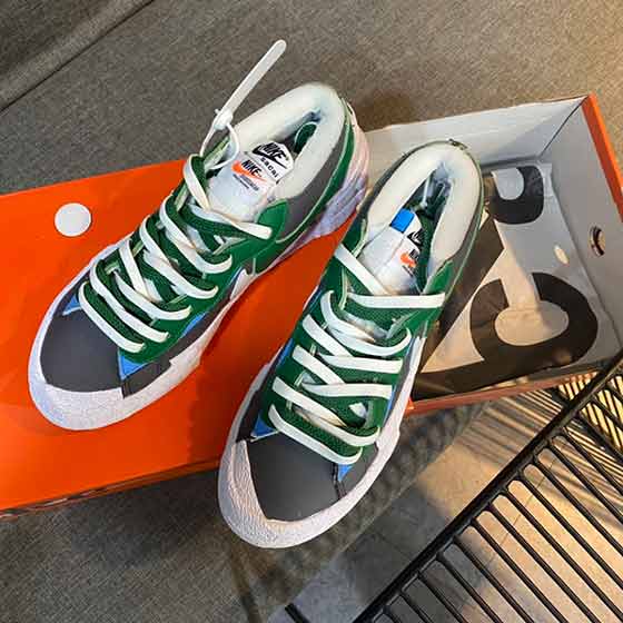 Sacai x Nk Blazer Low 耐克全新聯(lián)名開拓者低幫休閑板鞋