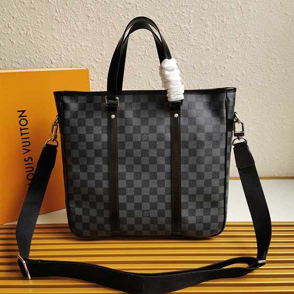 路易威登黑格小號Damier Graphit