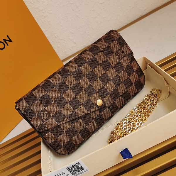 正品復(fù)刻LV3件套 Pochette Felicie手袋M61276