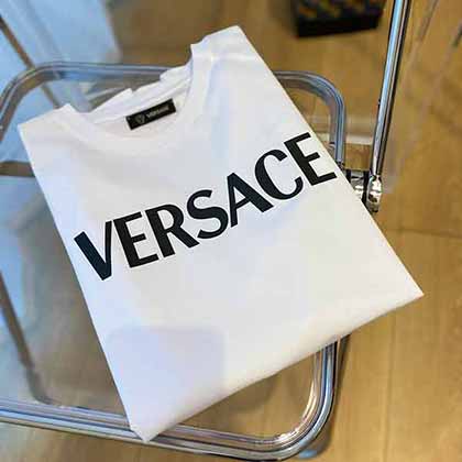 VERSACE/范思哲男短袖t恤，春夏潮流新品短袖T恤