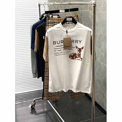 Burberry巴寶莉AW春夏新品時尚休閑短袖