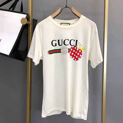 GUCCI七夕情人節(jié)限定心蘋果圖案短