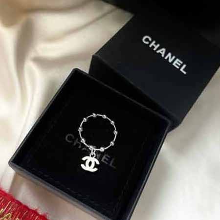 新珠珠戒指 小清新戒指 官網(wǎng)同款，Chanel 新品！