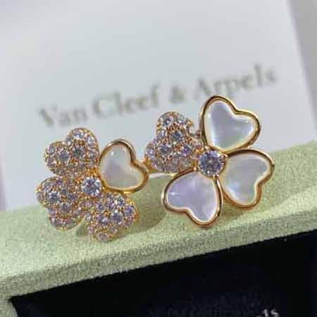 VCA時(shí)尚款戒指，Cleef Arpels 四葉草幸運(yùn)戒指！