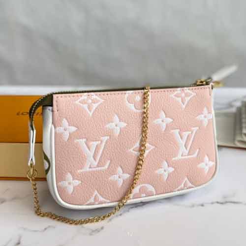 潮流新品！LV Mini Pochette，Monogram皮革手拎包M81284