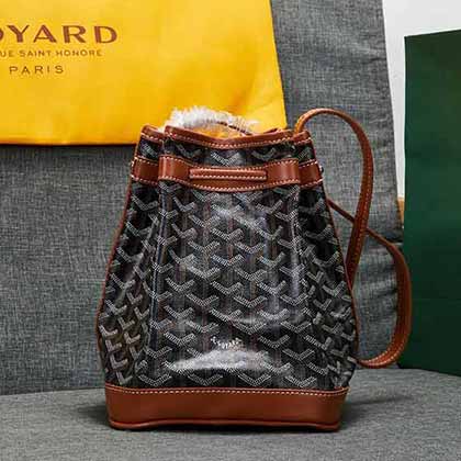 Goyard(戈雅）新款petitflot即可單肩和斜跨水桶