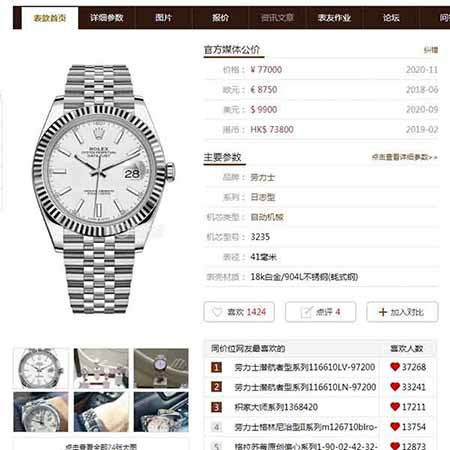 ROLEX勞力士日志型41系列，精益求精，高版復(fù)刻。